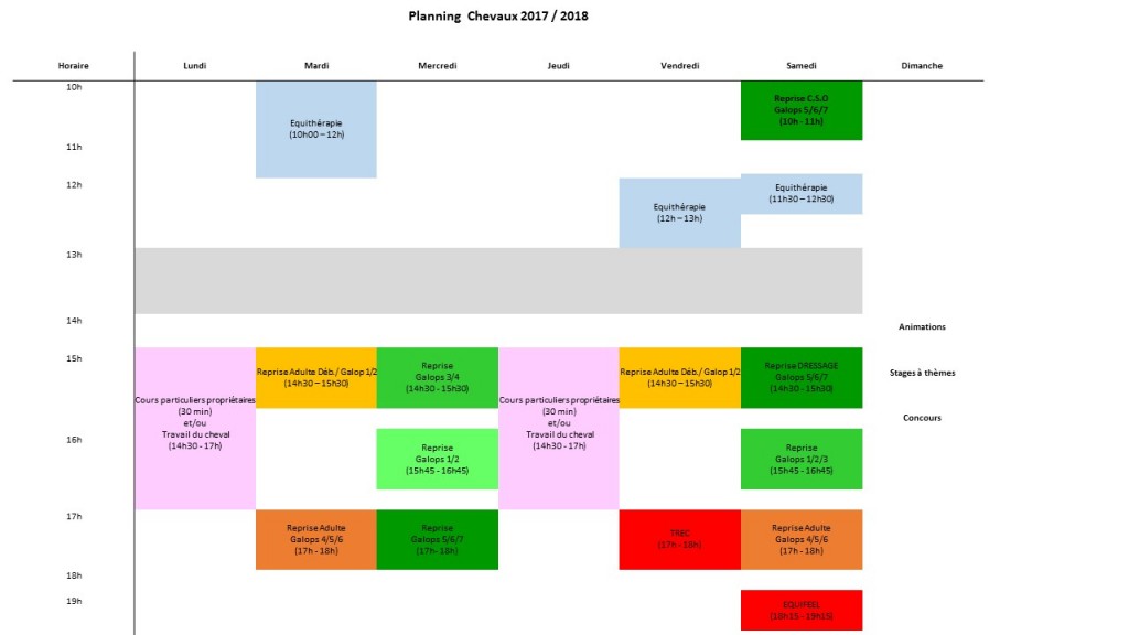 planning 2017-2018